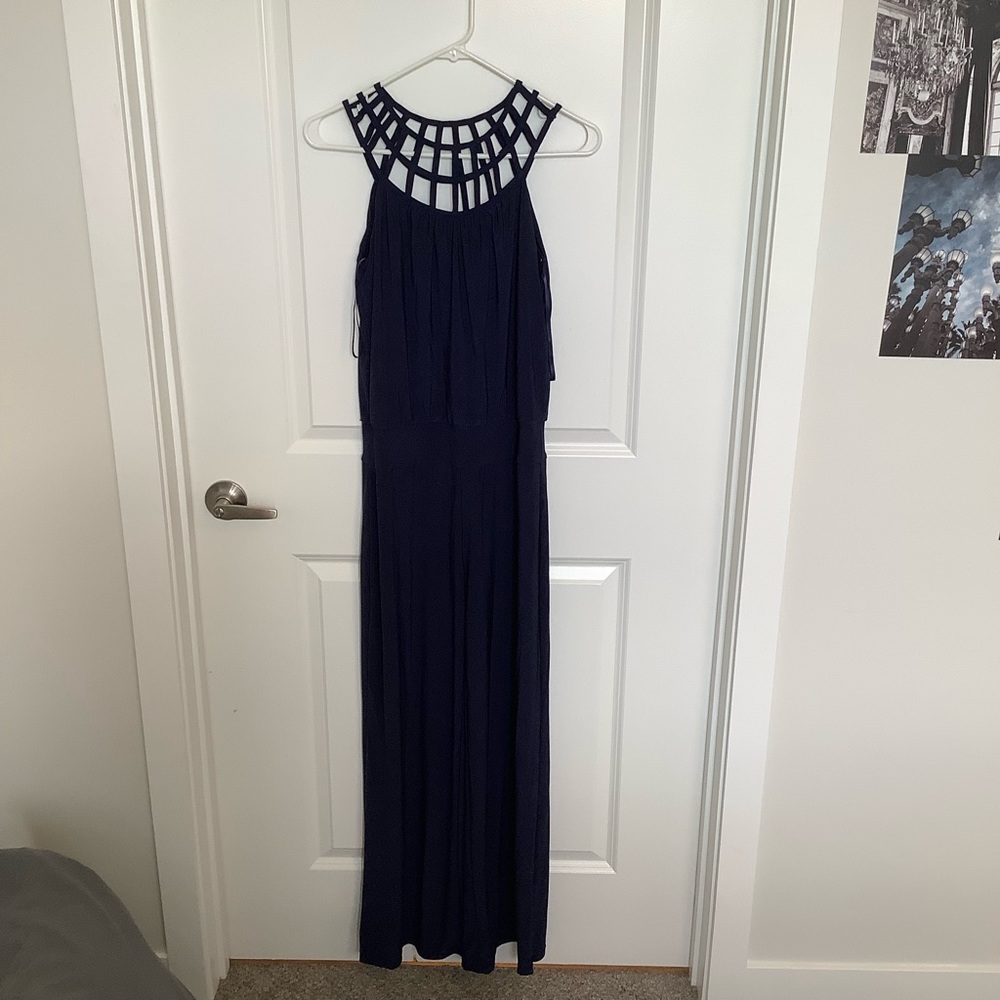 white house black market jumpsuit
